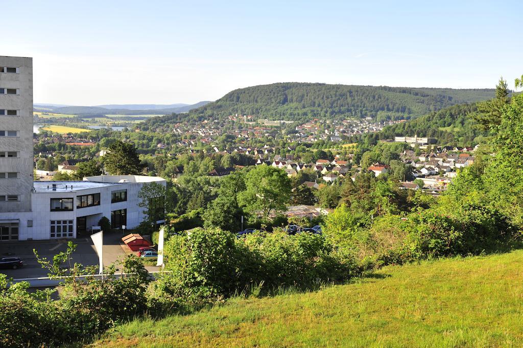 Gaestehaus Am Raeuschenberg โฮกซ์เตอร์ ภายนอก รูปภาพ